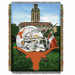 NCAA Texas Longhorns Homefield Advantage Tapestry Throw