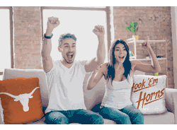 NCAA Texas Longhorns Invert Pillow