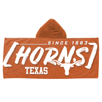 NCAA Texas Longhorns Juvy Hooded Towel