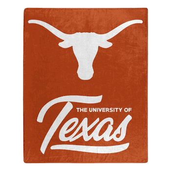 NCAA Texas Longhorns Signature Raschel Throw