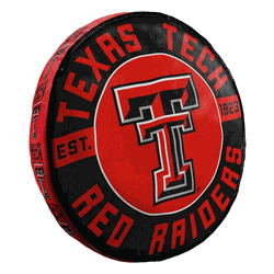 NCAA Texas Tech Travel Cloud Pillow 15 Inches