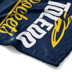 NCAA Toledo Alumni Silk Touch Throw Blanket 50x60 Inches