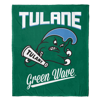 NCAA Tulane Alumni Silk Touch Throw Blanket 50x60 Inches