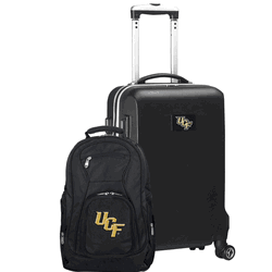 NCAA UCF Knights Deluxe 2-Piece Backpack & Carry-On Set