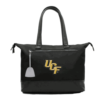 NCAA UCF Knights Laptop Tote Bag with Colored Zipper Pull Accessory