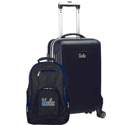NCAA UCLA Bruins Deluxe 2-Piece Backpack & Carry-On Set