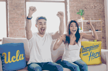 NCAA UCLA Bruins Invert Pillow