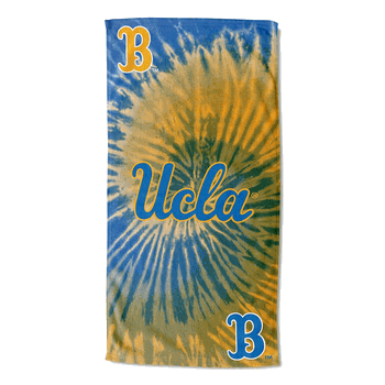 NCAA UCLA Psychedelic Beach Towel 30x60 Inches