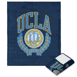 NCAA UCLA Scholar Navy Silk Touch Throw 50 x 60 Inches