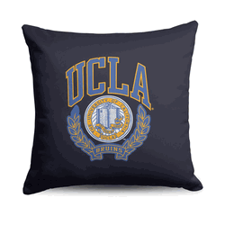 NCAA UCLA Scholar Navy  Throw Pillow 18 x 18 Inches