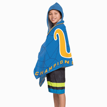 NCAA UCLA Youth Hooded Beach Towel 21x51 Inches