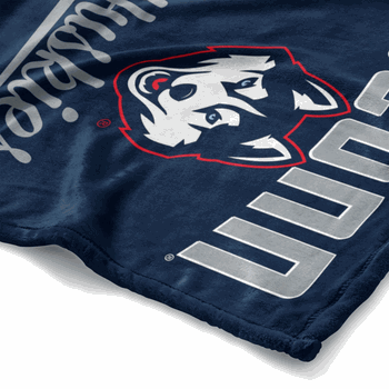 NCAA Uconn Alumni Silk Touch Throw Blanket 50x60 Inches