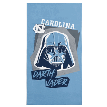 NCAA UNC Darth Vader  Beach Towel 30 x 60 Inches