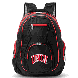 NCAA UNLV Rebels 19" Premium Laptop Backpack with Colored Trim