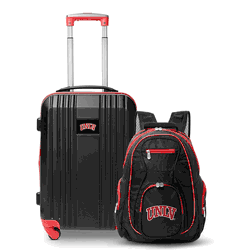 NCAA UNLV Rebels Premium 2-Piece Backpack & Carry-On Set
