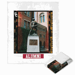 NCAA USC Alumnist Silk Touch Throw Blanket 50x60 Inches