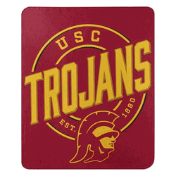 NCAA USC Campaign Fleece Throw Blanket 50x60 Inches