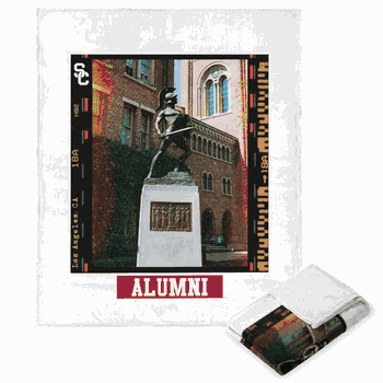 NCAA USC Trojans Alumnist  Silk Touch Throw