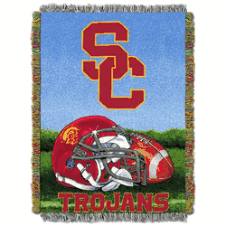 NCAA USC Trojans Homefield Advantage Tapestry Throw