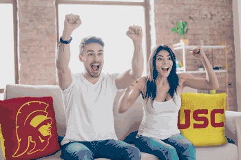 NCAA USC Trojans Invert Pillow