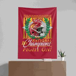 NCAA USC Trojans Pinnacle Printed Wall Hanging