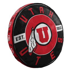 NCAA Utah Cloud Pillow 15 Inches