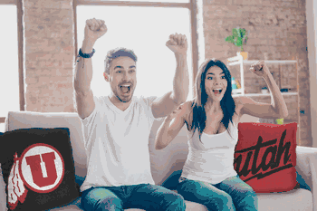 NCAA Utah Utes Invert Pillow