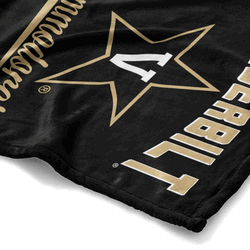 NCAA Vanderbilt Alumni Silk Touch Throw Blanket 50x60 Inches