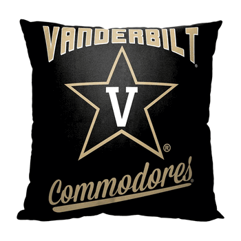 NCAA Vanderbilt Alumni Throw Pillow 18x18 Inches