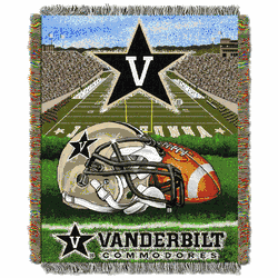 NCAA Vanderbilt Commodores Homefield Advantage Tapestry Throw