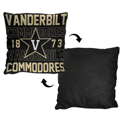 NCAA Vanderbilt Commodores Stacked Pillow
