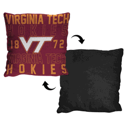 NCAA Virginia Tech Hokies Stacked Pillow