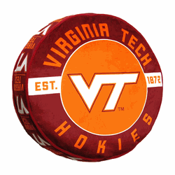 NCAA Virginia Tech Travel Cloud Pillow 15 Inches