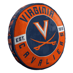 NCAA Virginia Travel Cloud Pillow 15 Inches