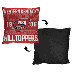 NCAA Western Kentucky Wildcats Stacked Pillow