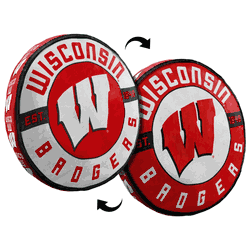 Wisconsin Badgers Cloud Pillow