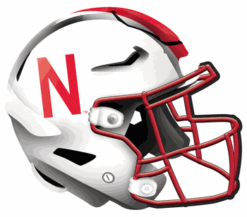 Nebraska Cornhuskers 12in Authentic Helmet Sign