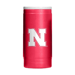 Nebraska Cornhuskers 12oz Gameday Powdercoat SlimCan Coolie