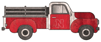 Nebraska Cornhuskers 15in Truck cutout