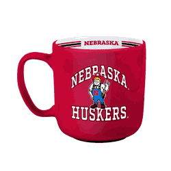 Nebraska Cornhuskers 15oz Stripe Mug