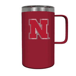 Nebraska Cornhuskers 18oz Hustle Travel Mug