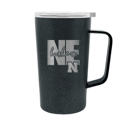 Nebraska Cornhuskers 18oz Onyx Hustle Travel Mug