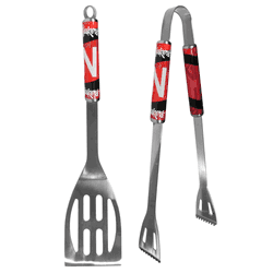 Nebraska Cornhuskers 2 pc Steel BBQ Tool Set