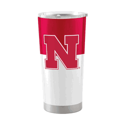 Nebraska Cornhuskers 20oz Colorblock Stainless Tumbler