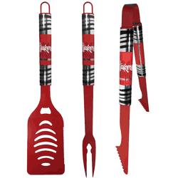 Nebraska Cornhuskers 3 pc Color BBQ Tool Set