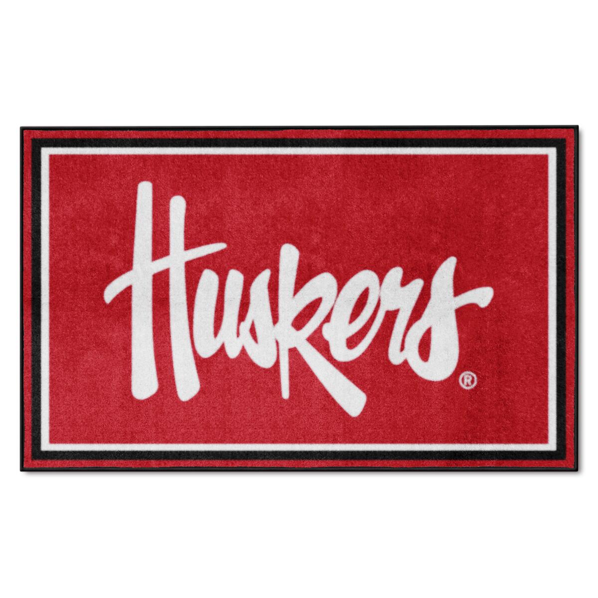 FANMATS Nebraska Cornhuskers Area Rug