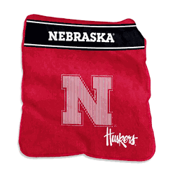 Nebraska Cornhuskers 60x80 Raschel Throw