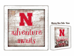 Nebraska Cornhuskers Adventure Awaits Money Box
