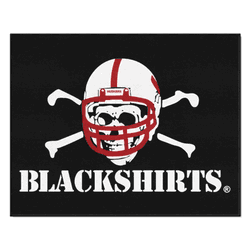 Nebraska Cornhuskers All-Star Rug - 34 in. x 42.5 in., Blackshirts