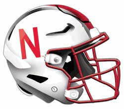 Nebraska Cornhuskers Authentic Helmet Cutout 24"